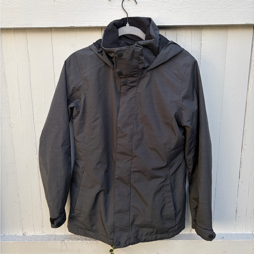 Burton Women’s Charcoal Gray Hooded Winter Ski or Snowboard Coat